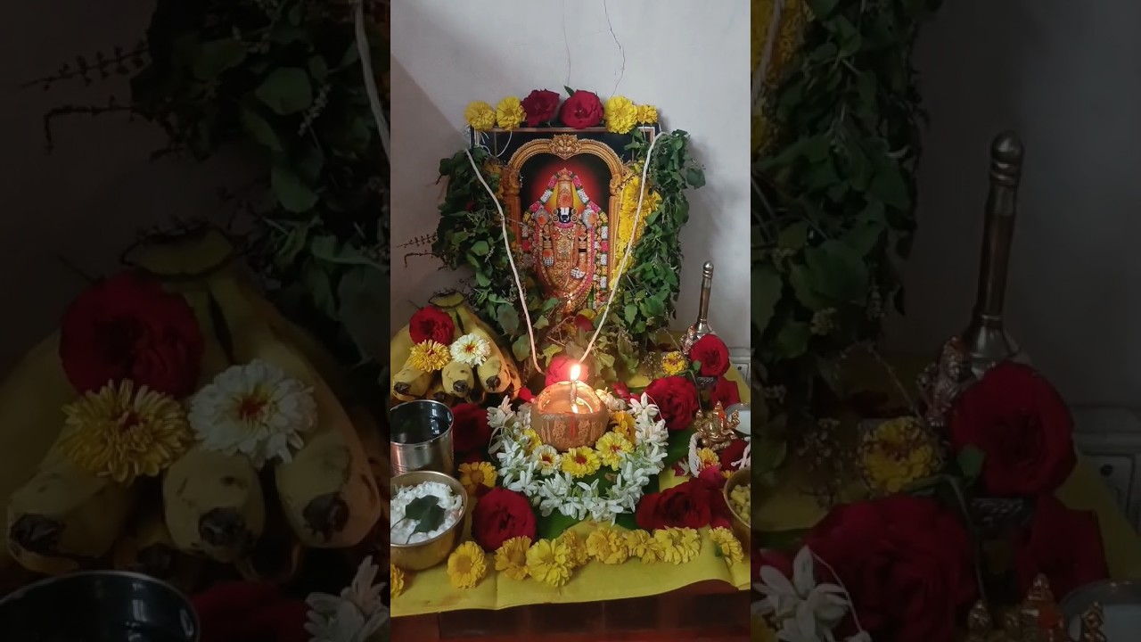 🙏Tirupati balaji puja🙏 #tirupatibalaji #balaji #tirumala #youtubeshorts #youtube #ytshorts#youtuber