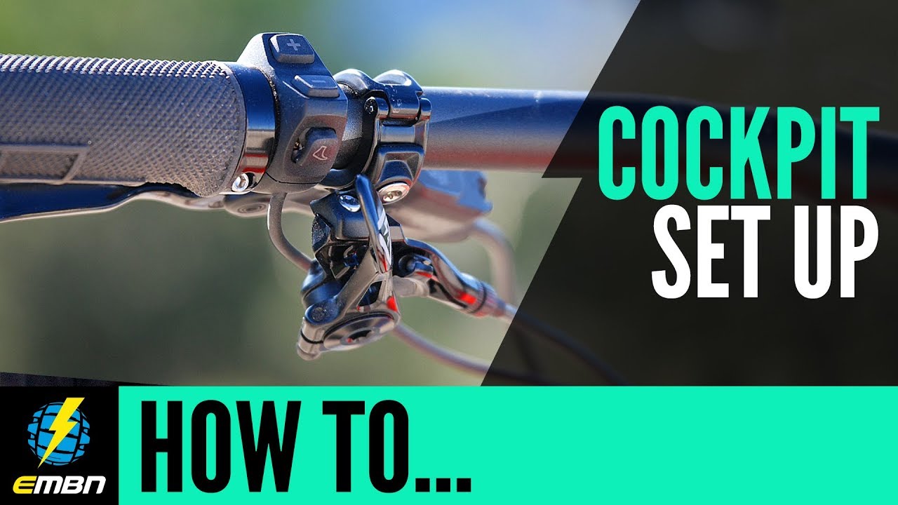 E Mountain Bike Cockpit Set Up | EMBN How To