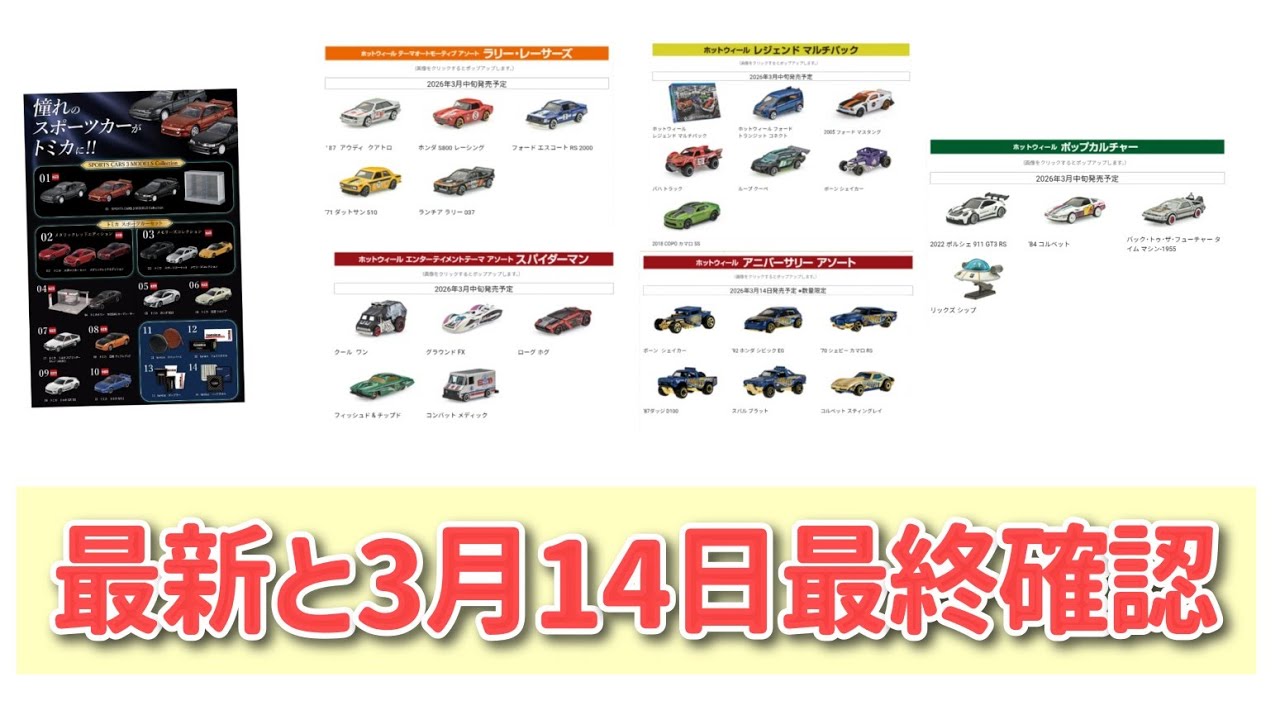 メチャあるなー最新と3月14日の最終確認をやってくよ〜