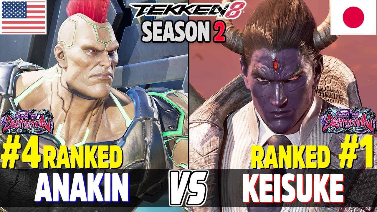 Tekken 8  ▰  ANAKIN (Jack-8) Vs KEISUKE (Kazuya) ▰ Epic Player Matches!