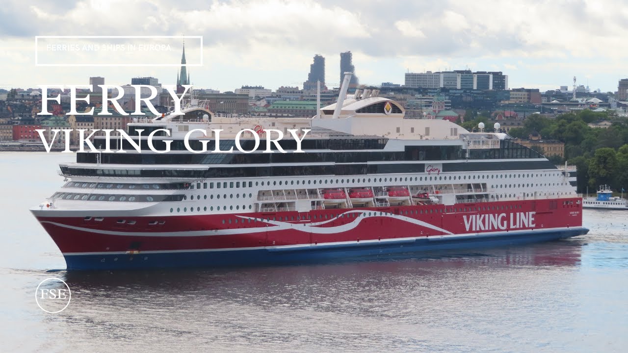 VIKING GLORY (Viking Line) arriving to Stockholm from Turku | FSE