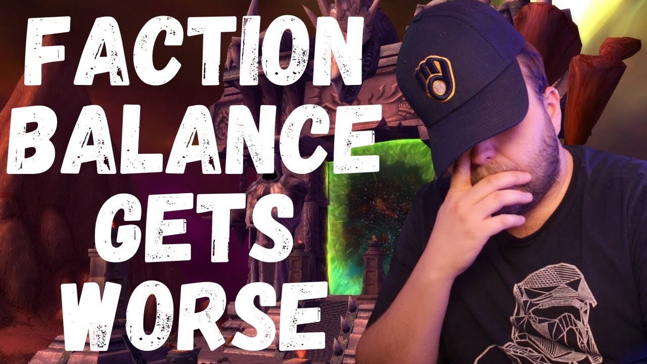 Fixing PvP in Classic TBC breaks faction imbalance even more!