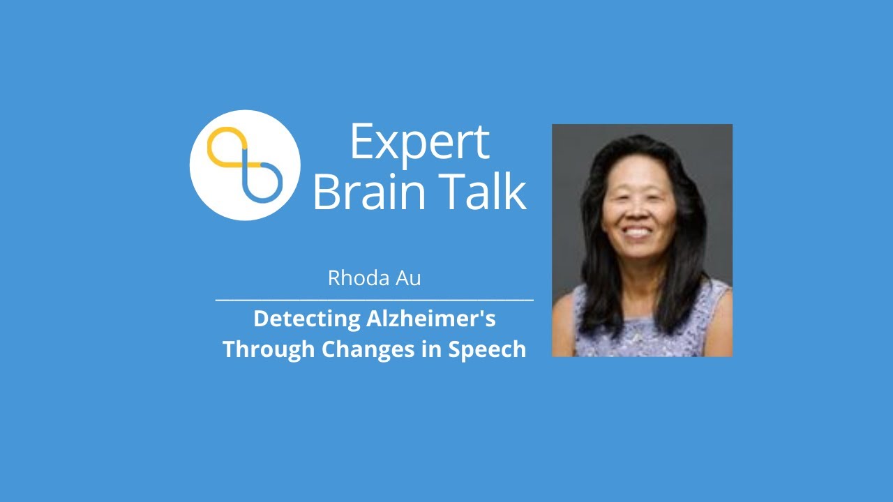 Detecting Alzheimer's Through Changes in Speech | Brain Talks | Being Patient