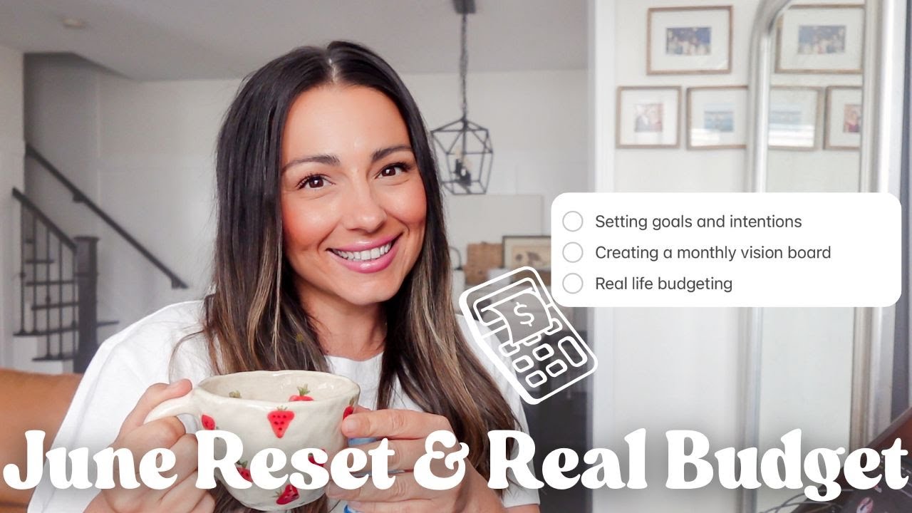 My June reset routine & budgeting as a mom in Her 40s | Real-Life & relatable.