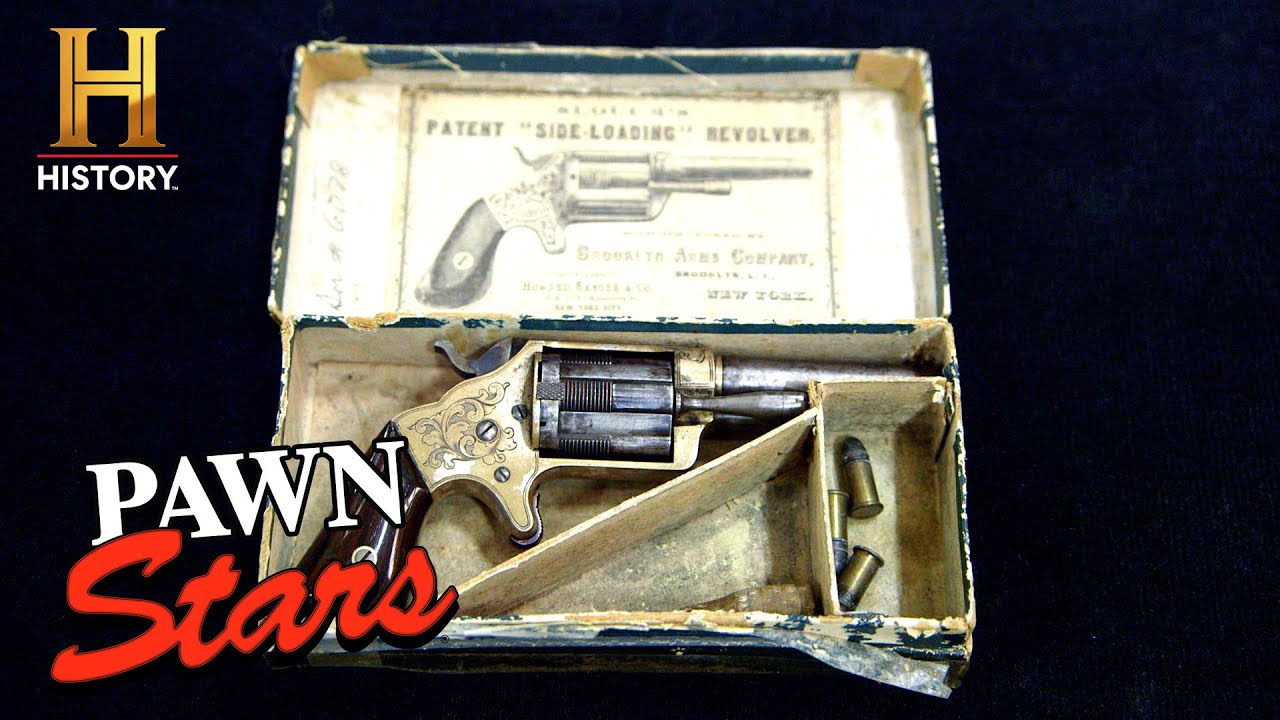 Pawn Stars Do America: SUPER RARE 1800s Revolver Sells For Over $2,000! (Season 1) | Pawn Stars