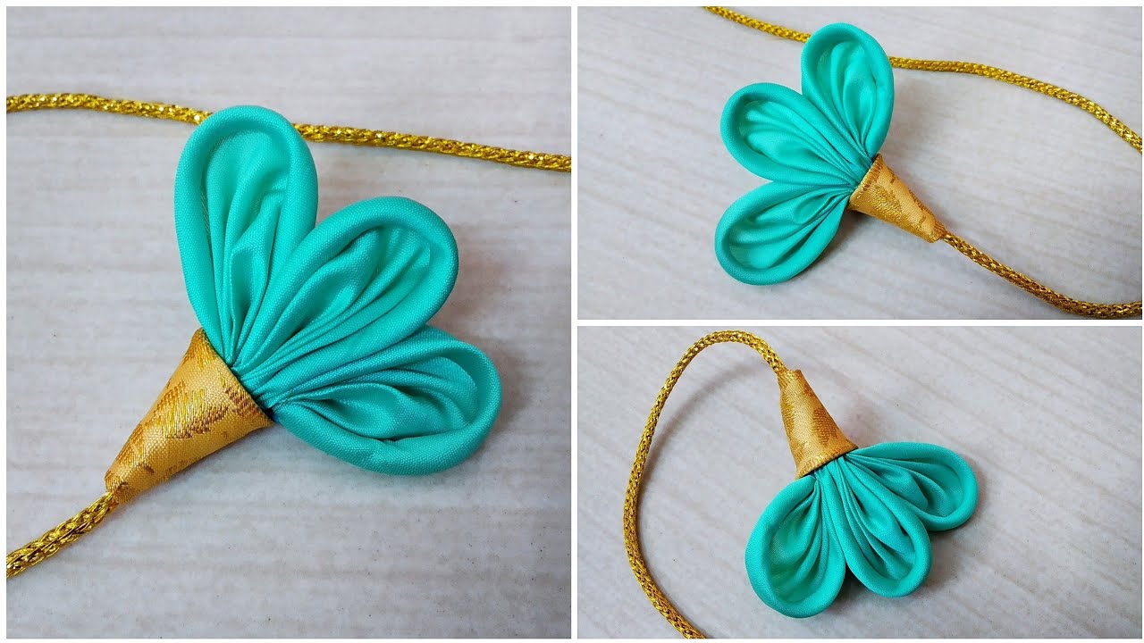 Flower latkan design|latkan design |latkan making at home| easy latkan design #latkan #latkandesign