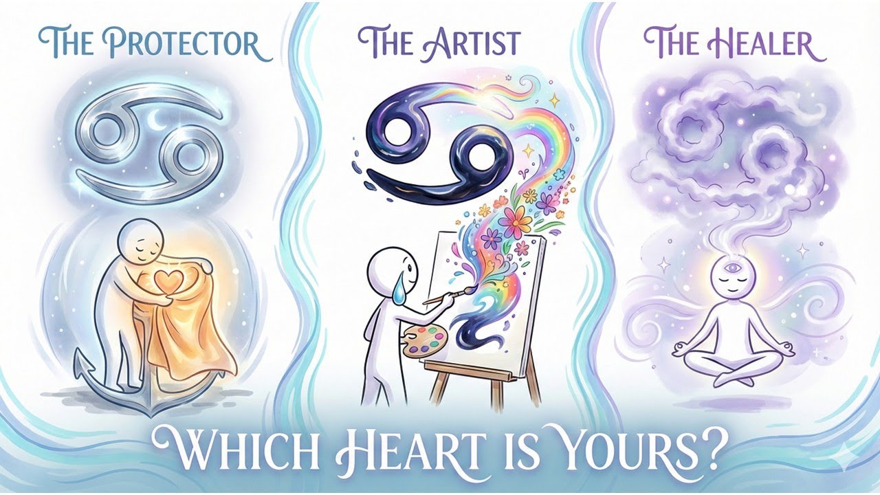 Understanding Different Types of Cancer Zodiac & Psychology Behind them || Cancer Decans