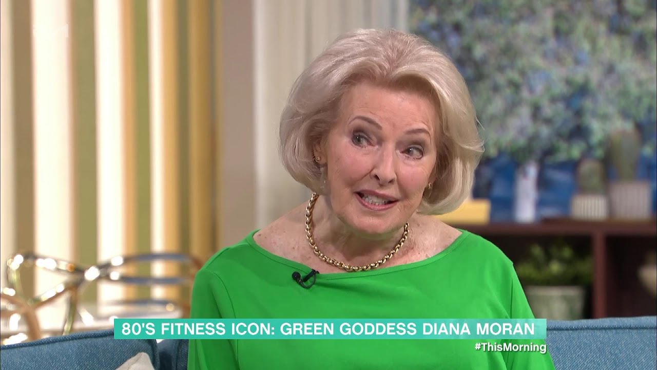 Diana Moran (The Green Goddess) Is 85 Years Old And Still Exercise On This Morning [22.07.2024]