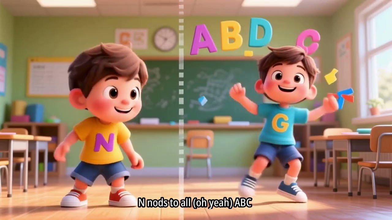 ABC Action Song – Learn Letters with Movement 🎵