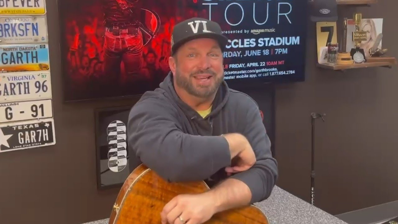 Garth Brooks says SLC show will be a 