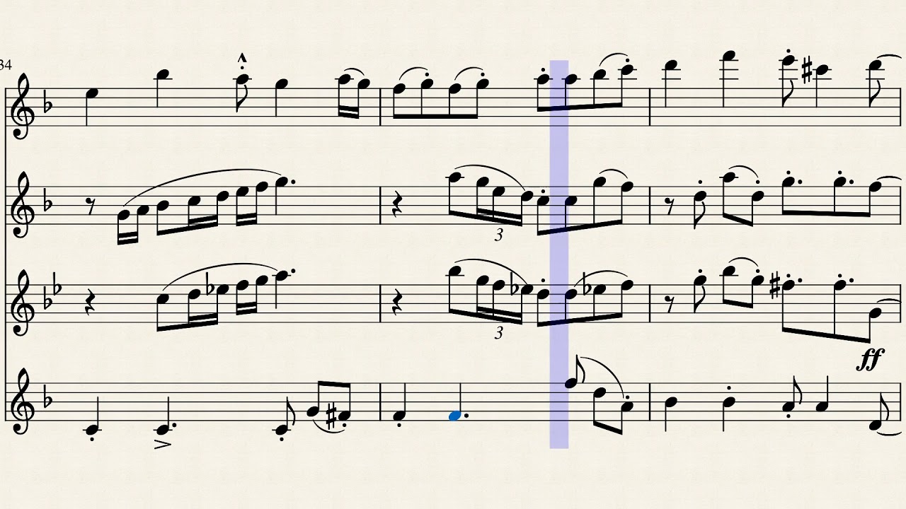Detective Conan Sax Quartet by Arr. Abel Bernal