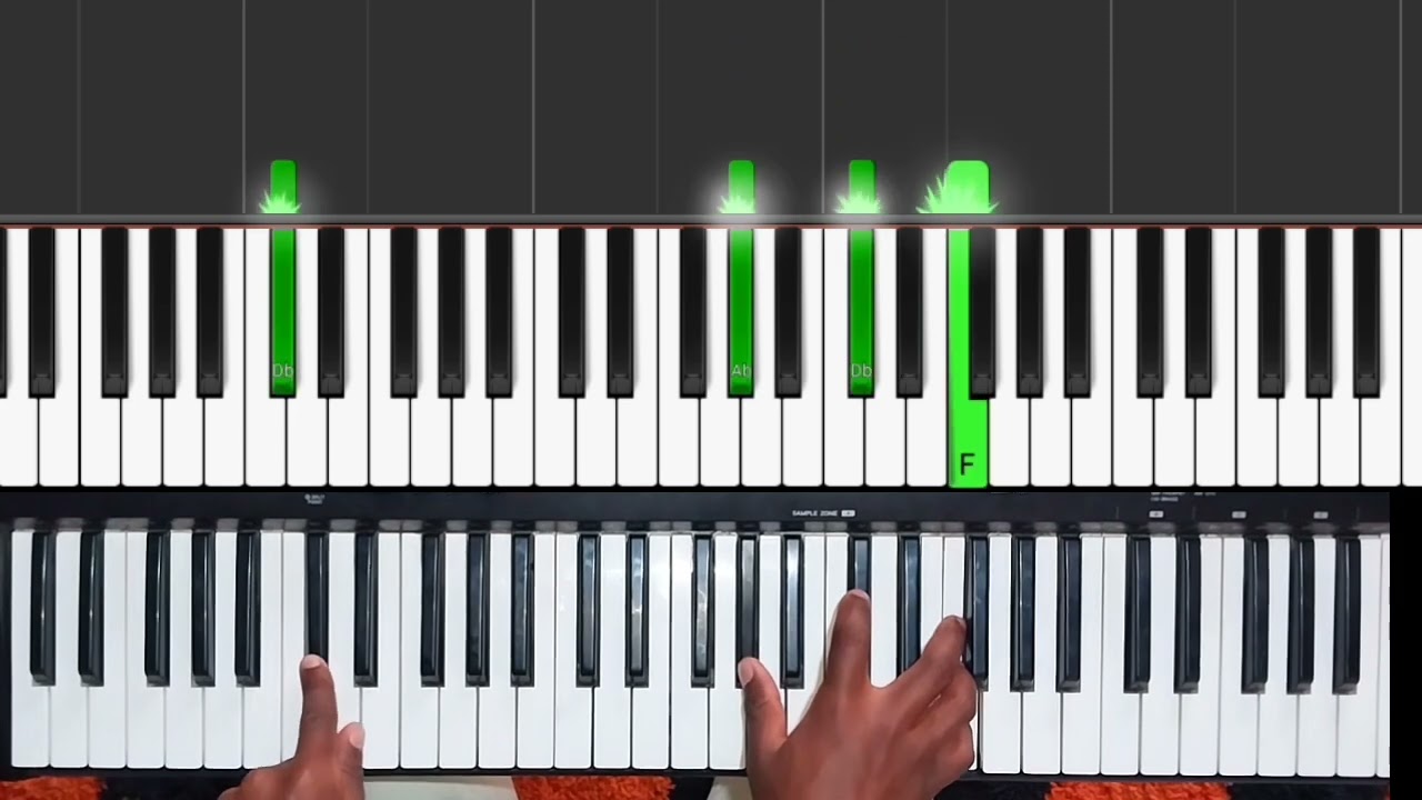 How to play 🎹🎹( Uphakeme) || step by step break down