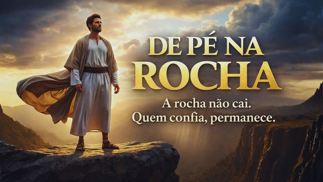 DE PÉ NA ROCHA 💪✝️ | Música Católica de Autoridade e Força