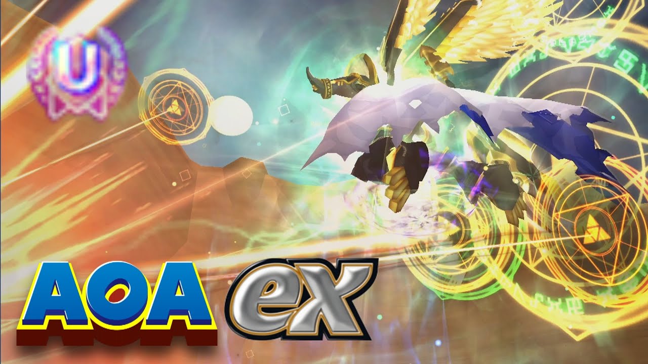 New Rank U - AOA Extreme! Showcase - All skills and attacks #dmo #digimon