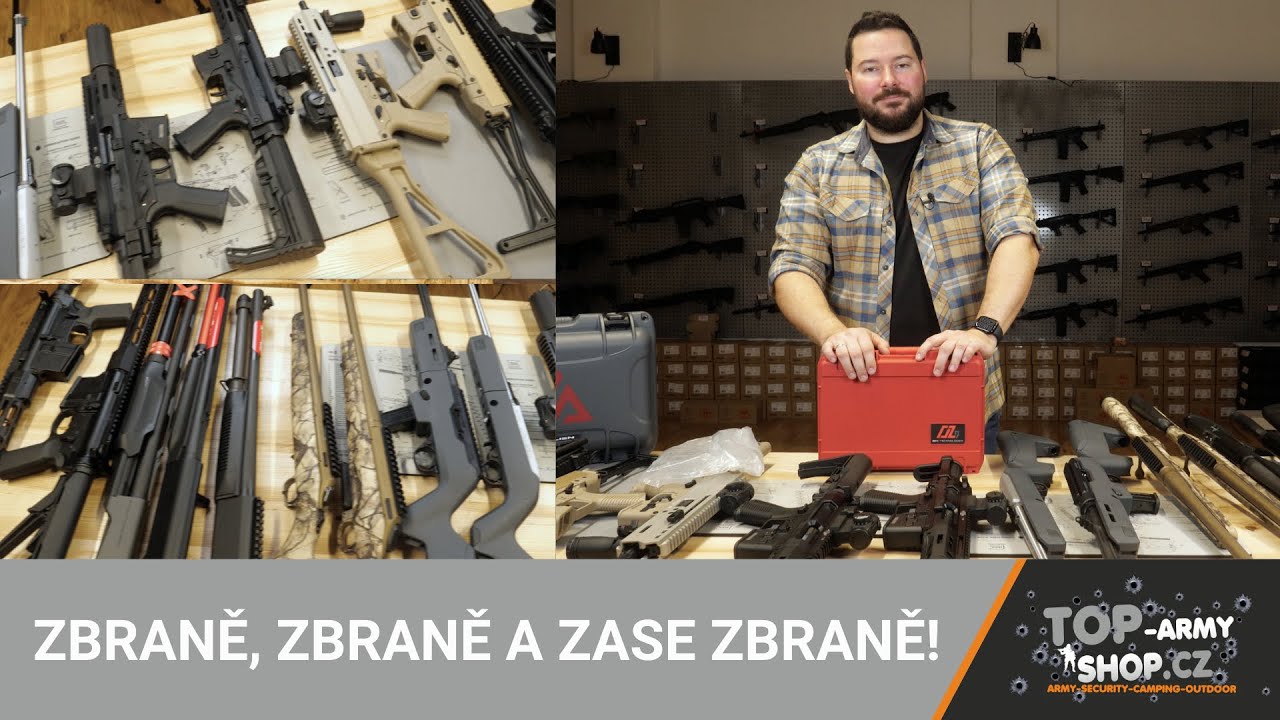 NOVÉ ZBRANĚ! 18 novinek, které Vás budou zajímat! Rigad