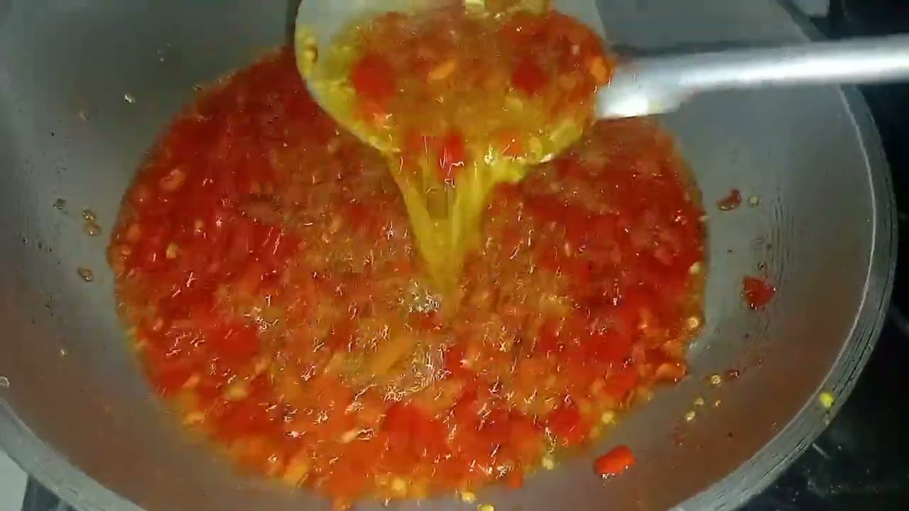 Chili garlic sauce..