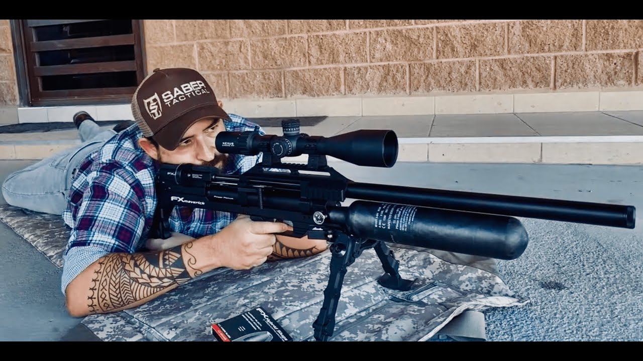 FX MAVERICK SNIPER CAL 22 PRUEBA DE GRUPOS