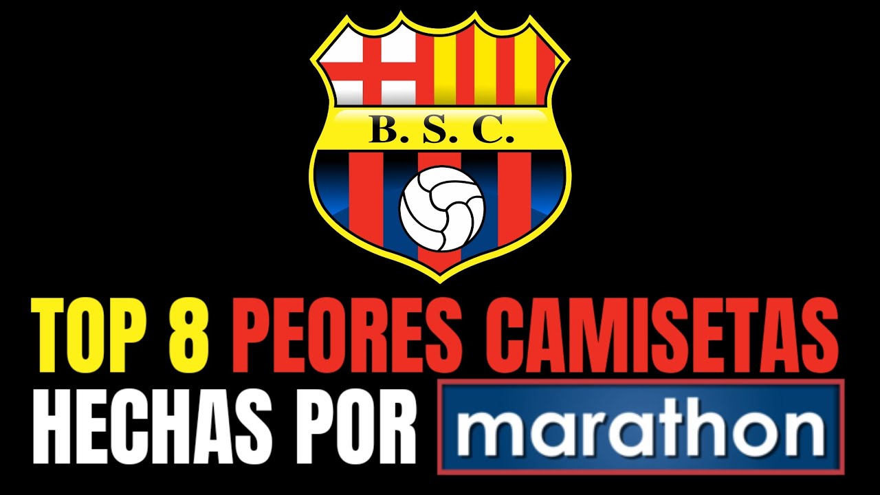 Las 8 camisetas de Barcelona SC que NUNCA debieron existir. #infoclubes 