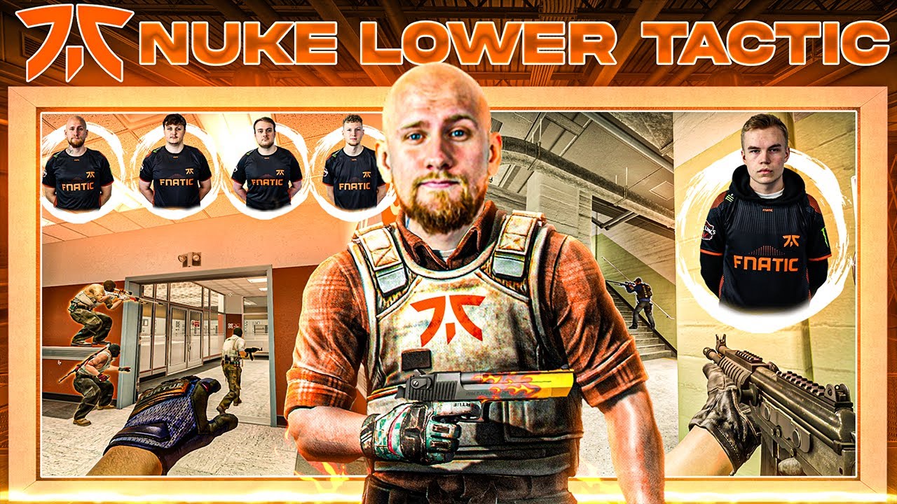 Fnatic Nuke 4 Ramp 1 Secret Lurk Lower Strategy (CS:GO Tactic)