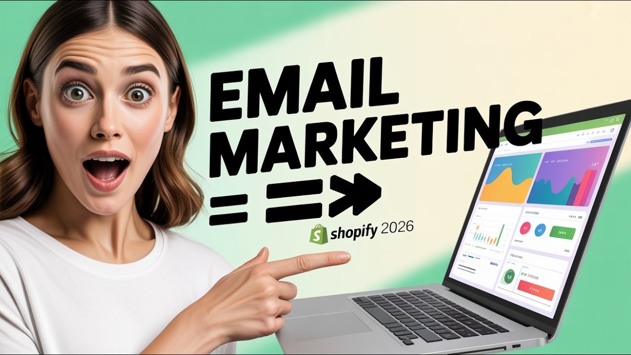 Email-маркетинг на Shopify в 2026 году: Полное пошаговое руководство по настройке для начинающих.