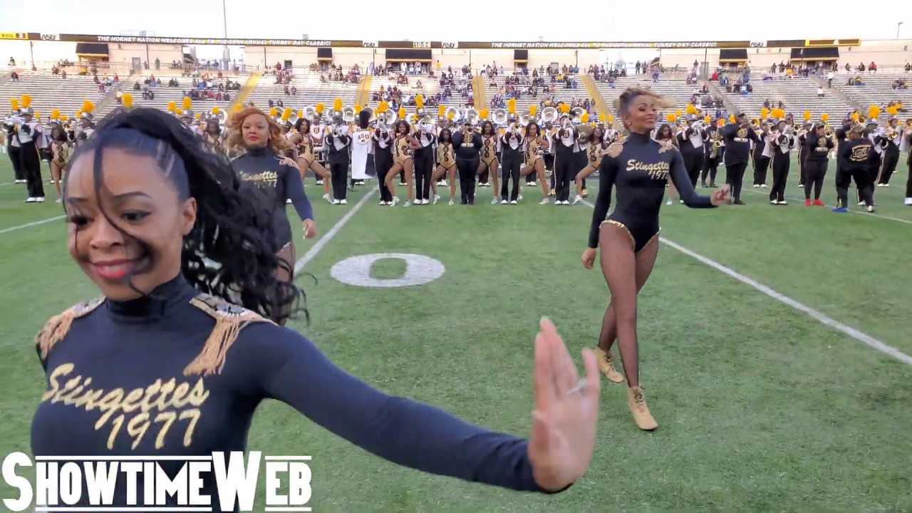 ASU Stingettes and Alumni Halftime Routine - Turkey Day Classic 2019