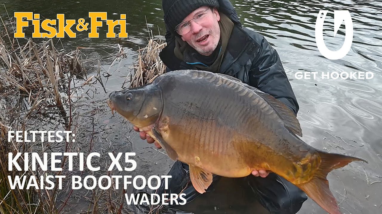 FELTTEST: KINETIC X5 WAIST BOOTFOOT WADERS