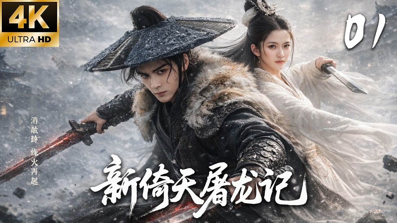 《新倚天屠龍記》01：廢柴少年問鼎武林，四大美人癡纏一輩子！💕#古装 #武侠 #仙侠 #权谋 #Chinese Drama #赵丽颖 #赵露思 #肖战 #love #kiss #穿越 #爱情