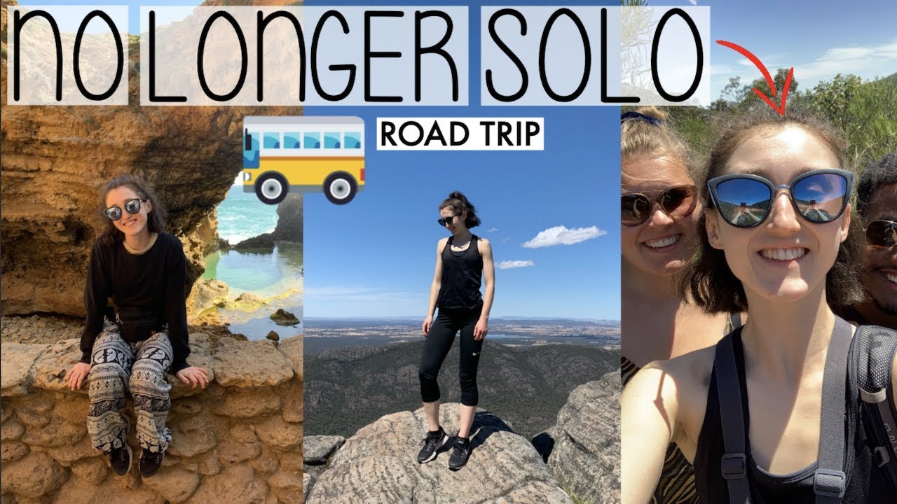 MAKING FRIENDS WHEN TRAVELLING ALONE | ROAD TRIP VLOG ON THE GREAT OCEAN ROAD | HOLLY GOES SOLO #005