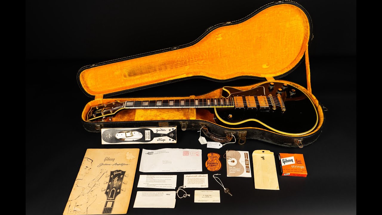 1960 Gibson Les Paul Custom Black Beauty at GuitarPoint