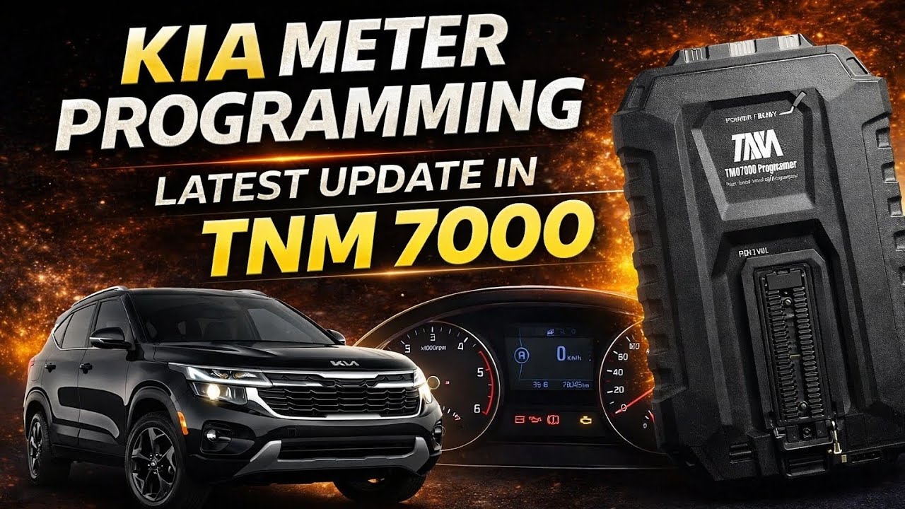 KIA Meter Programming 🔥 Latest Update in TNM 7000 | Complete Guide 2026🔥 Latest Update Secret Method