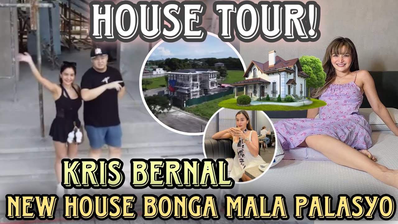 Kris Bernal’s dream house ipinakita na napakalaki at sobrang ganda mala mansion in progress w/ Perry