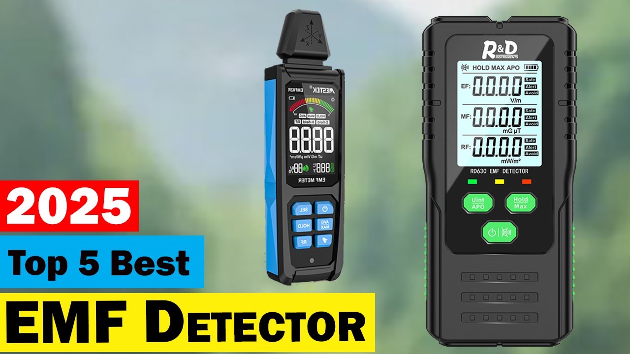 Best EMF Detector: Top 5 Best EMF Meters In 2025