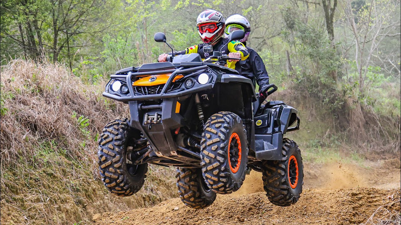 Trilha de Quadriciclo Can Am Outlander 1000 - Leoberto Leal/SC 2025