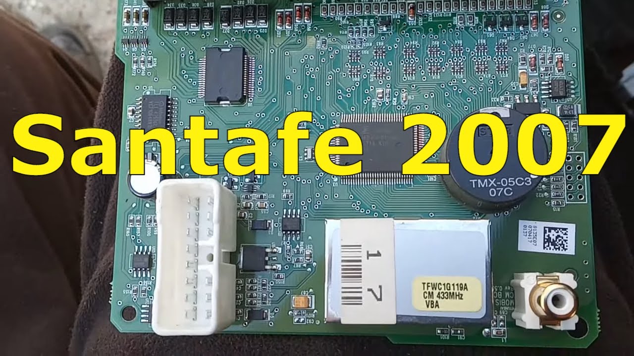 Santafe 2007 заглючило блок BCM