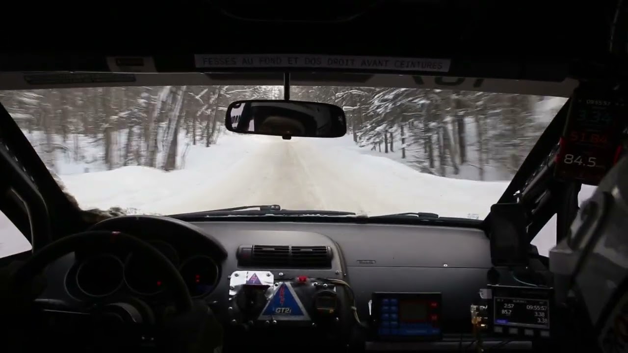 Rallye Perne Neige 2026 EC9 Blue Sea Bouchette 1 Voiture 167