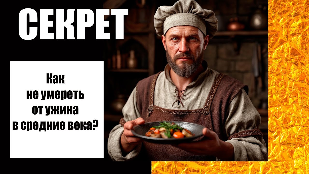 Опасная еда. Как в средние века не умереть от ужина?
