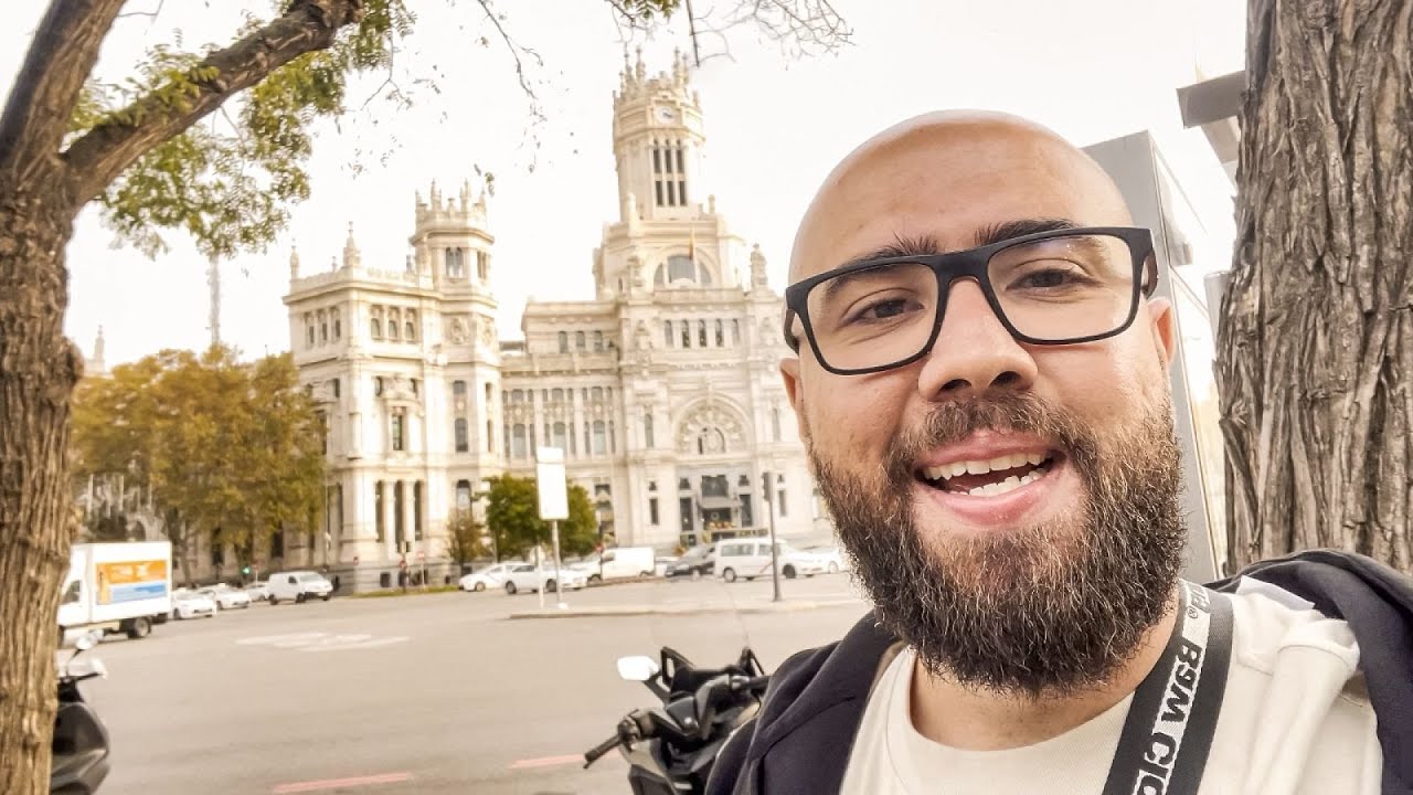 Fui PARAR em MADRID!
