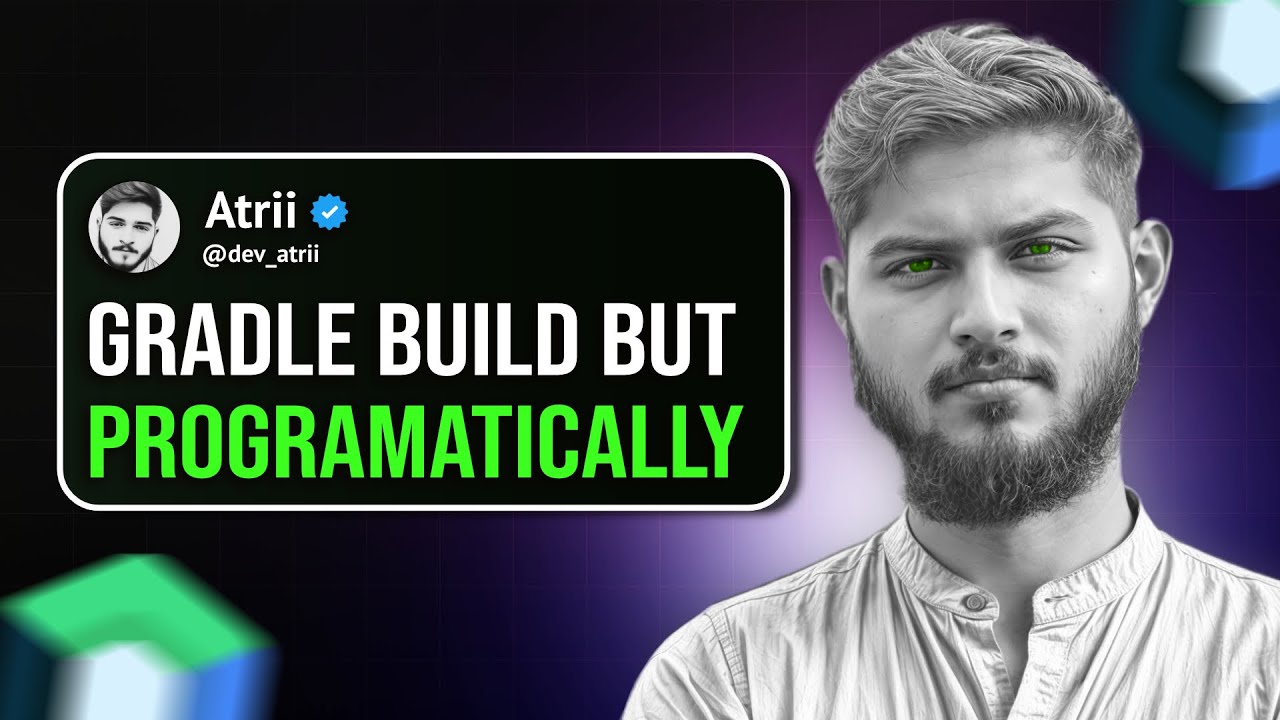 how NO CODE app Builders build apps with Gradle (PROGRAMATICALLY)! 🤫