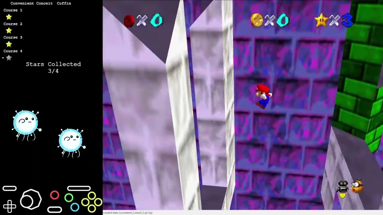 Convenient Conceit Coffin | Course 4 (savestateless)