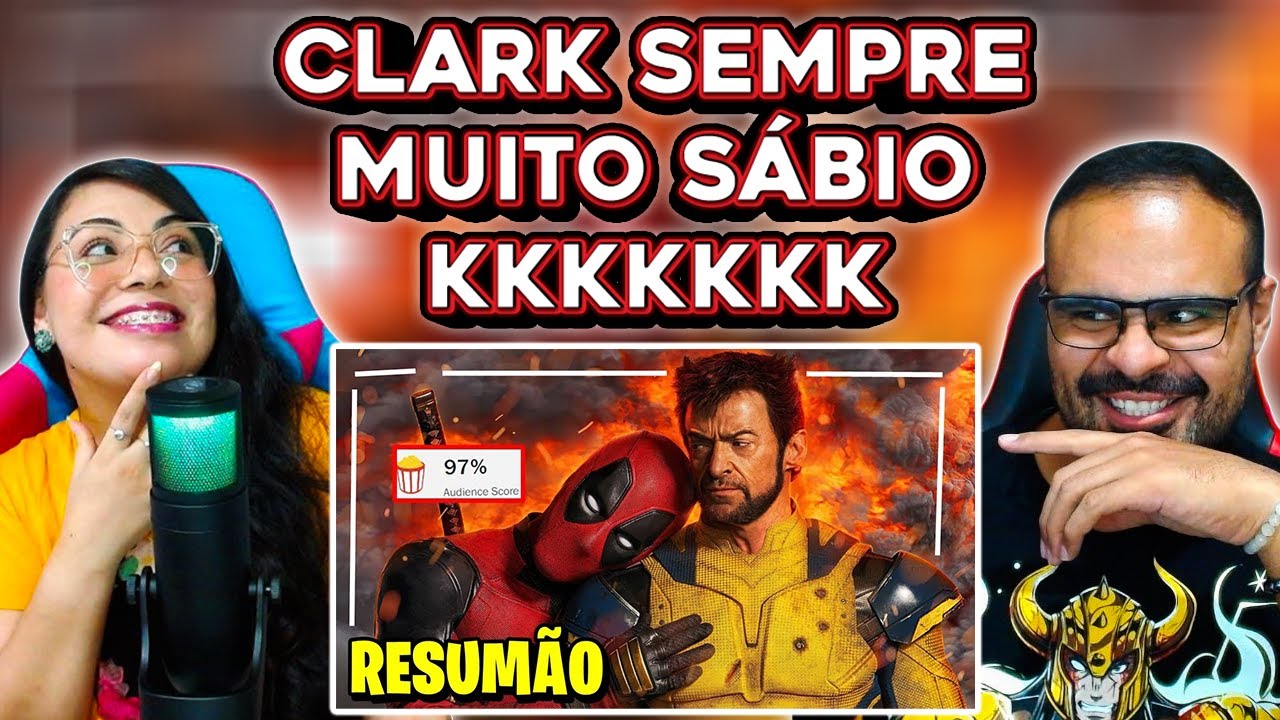 REACT CLARK | Deadpool & Wolverine é uma PIADA (De bom gosto): A História em 1 Vídeo!