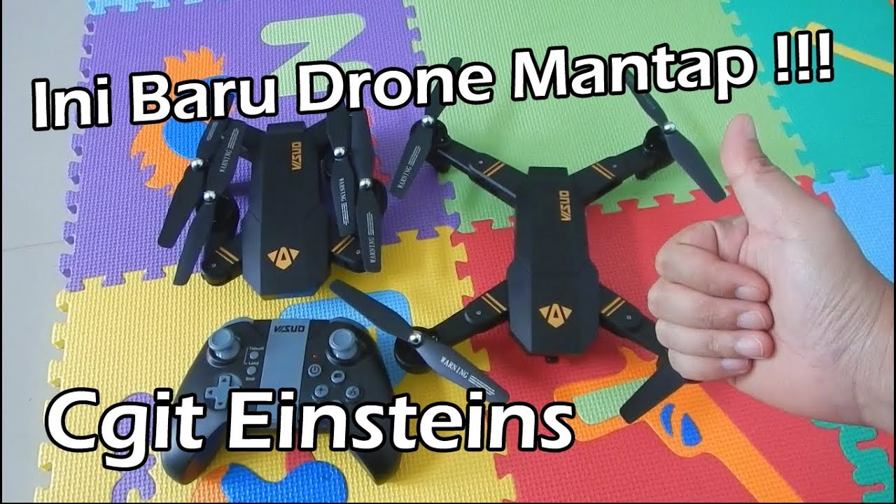 VISUO XS809HW Drone Lipat Mantap Buat Belajar Terbang :D