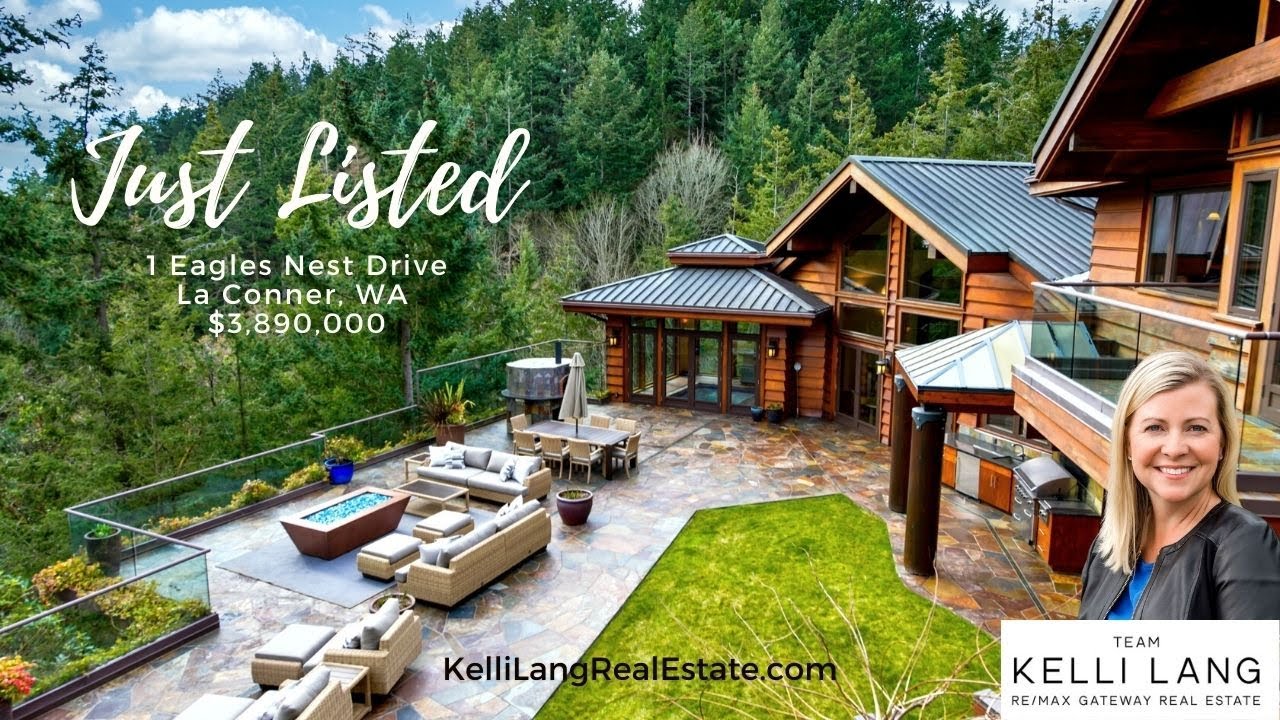 Just Listed Luxury Estate in La Conner, Washington: 1 Eagles Nest Drive