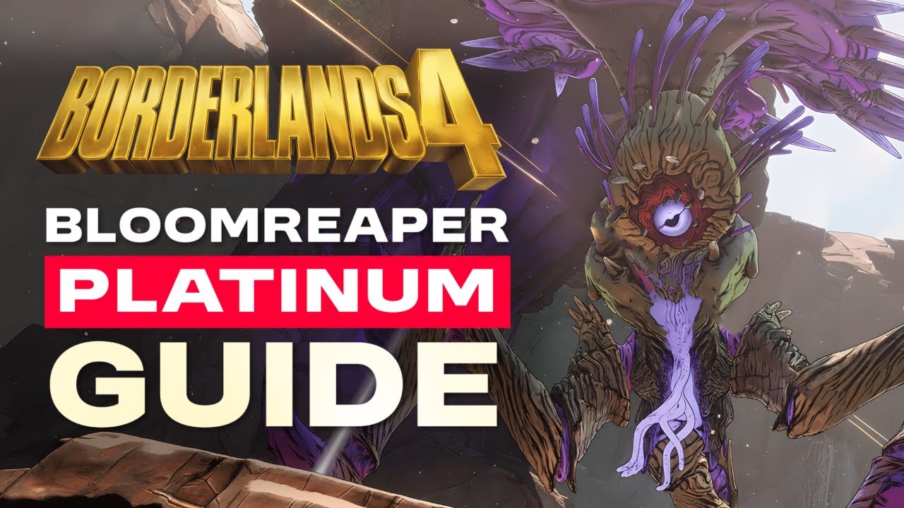 Как легко получить платиновый трофей Bloomreaper в Borderlands 4, играя за каждого Охотника за Хр...