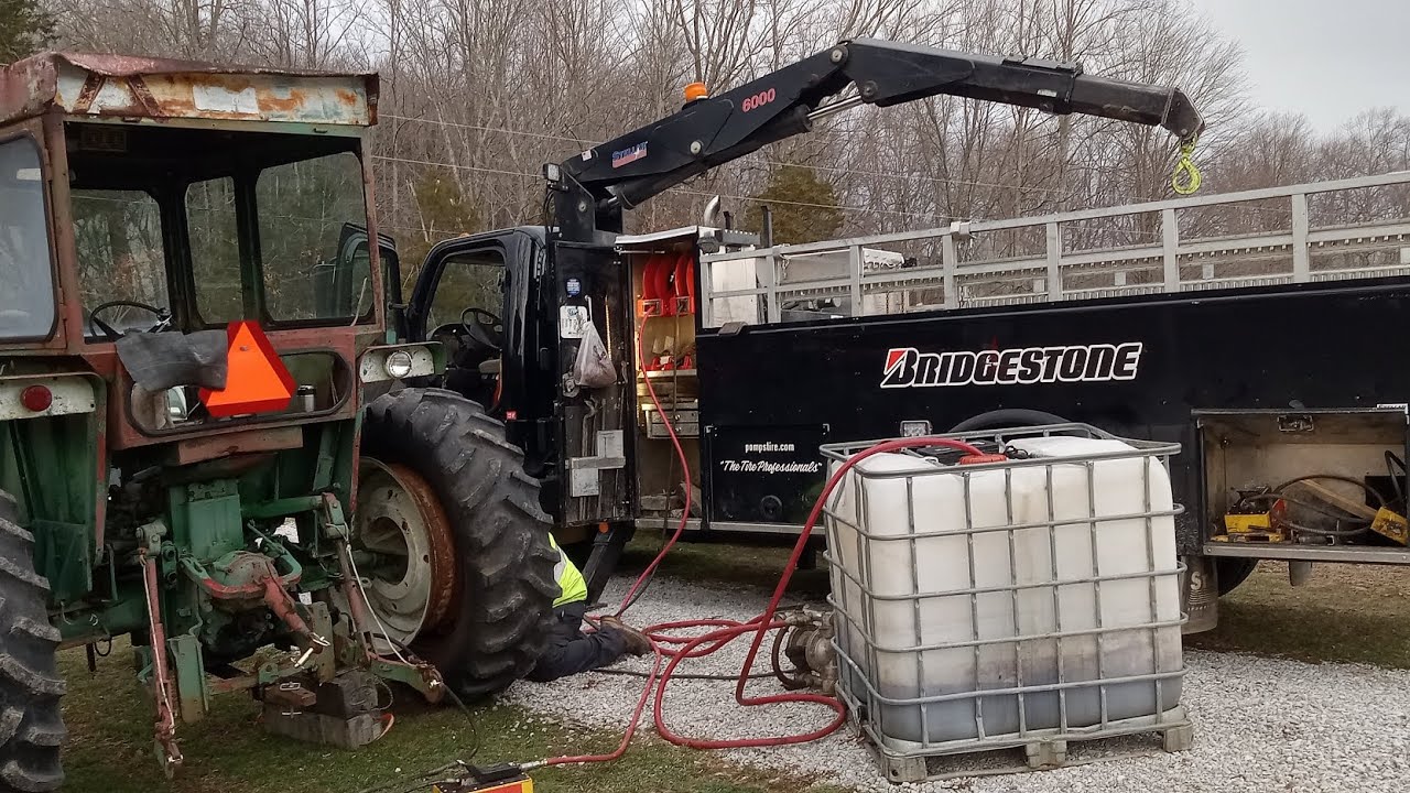 Tire fixed on Mongo.