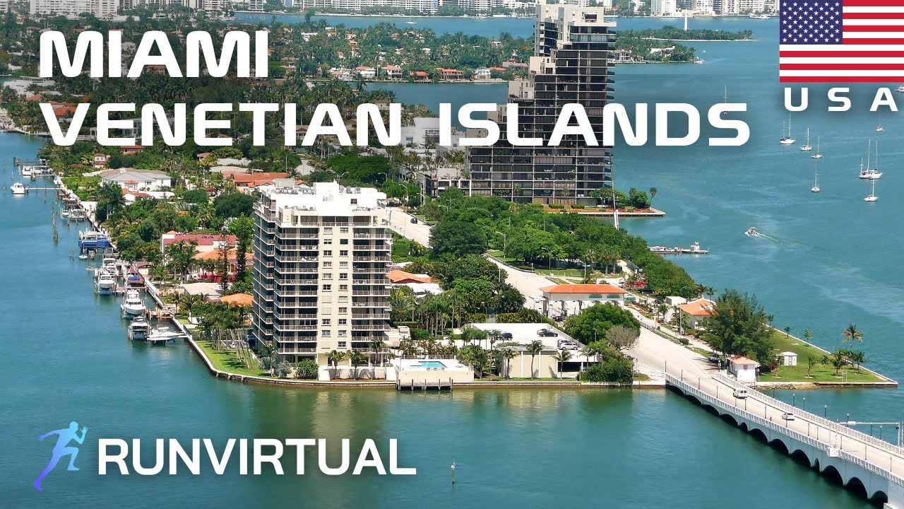 Miami Running Tour: 6 Venetian Islands, 12 Bridges [1-Hour]