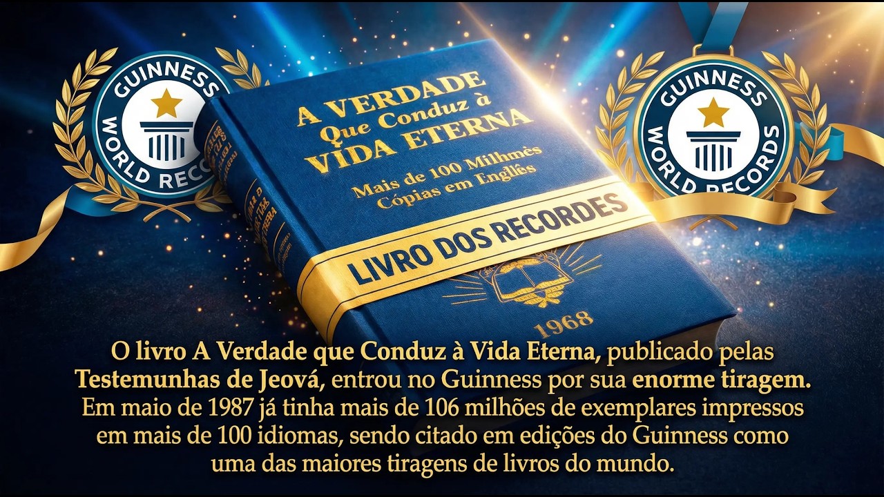 A Verdade que Conduz à Vida Eterna — O Livro das Testemunhas de Jeová que Entrou para o Guinness