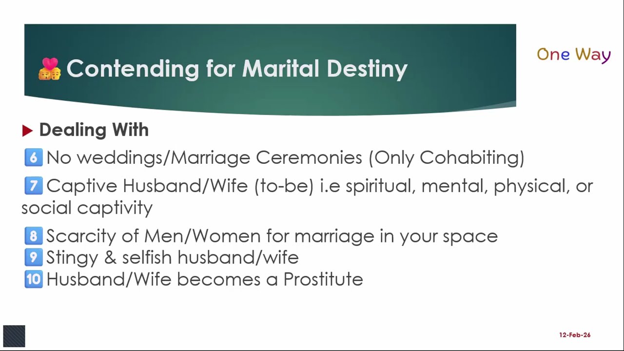 Redeeming Marriages in the Family Tree by Dr. Alex Wesigye