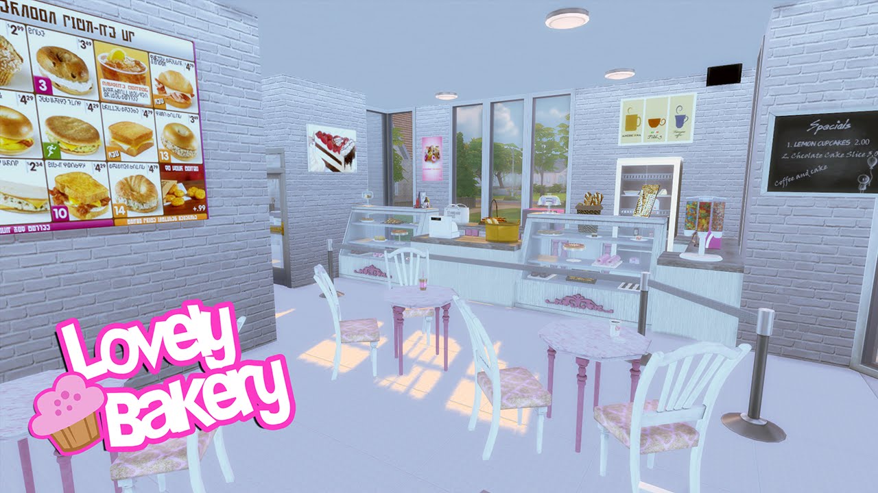 The Sims 4: BAKERY SIMS | Store Building