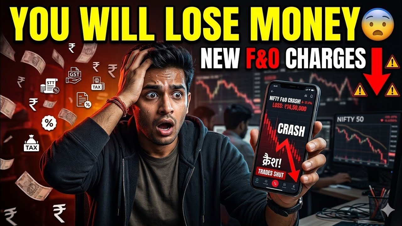 New STT Charges 2026 explain in odia for FnO trading |Traders mananka pain bada jhatka😲 😱