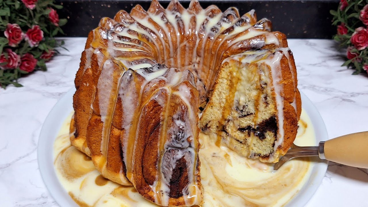 كيك السينامون (Cinnamon Cake) بطريقة سهلة ❗️و مكونات مظبوطة جدا❗️ و طعم روعة 